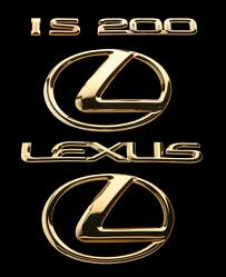 Lexus IS200 badge
